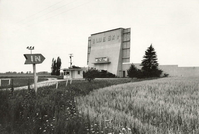Blue Sky Drive-In Theatre - Vintage Photo From Ron Gross (newer photo)